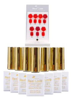 Kit De Esmalte Em Gel Com 7un Paleta Decorativa - Coleção 06