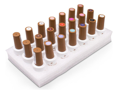 Kit 18 Esmaltes Gel + Primer + Top Coat + Base Em Gel Real - comprar online