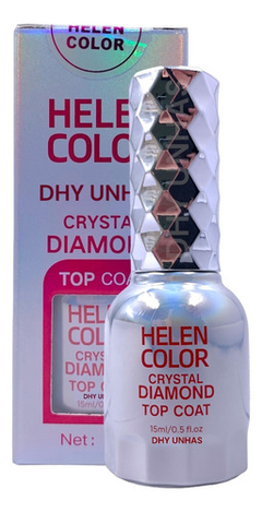Top Coat Crystal Diamond Uv/led - Helen Color 15ml Selante - comprar online