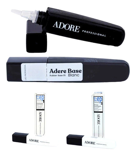 Kit Passo 1 E Passo 2 + Base Blanc Adore - Caneta Aplicadora