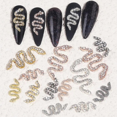 Kit Decoração Charms 3d Serpente C/6 Dafu - Encapsulamento na internet