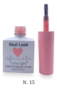 Esmalte Gel Professional Real Love Linha Light Coração 8ml - comprar online