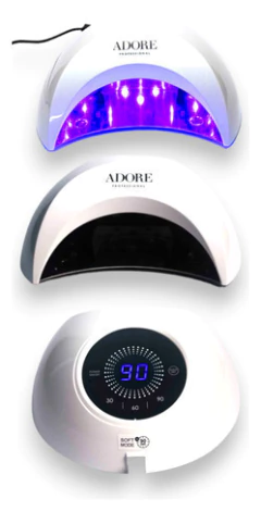 Cabine Adore Professional 36w Unhas Gel Acrigel, Bivolt