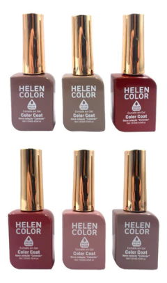 Esmaltes Em Gel Cremoso Helen Color Coleção Conexão 12ml 6un - comprar online