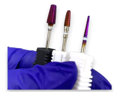 Brocas Tungstênio 3un Unhas Gel Fibra De Vidro Manutenção