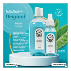 Sanitizer Prep Higienizador 125ml Linha Completa Nails 21 - Dhy Unhas