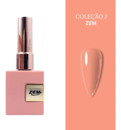 Caixa Coleção J 6 Esmaltes Em Gel Cores Rosa Lilás Nude- Zem na internet