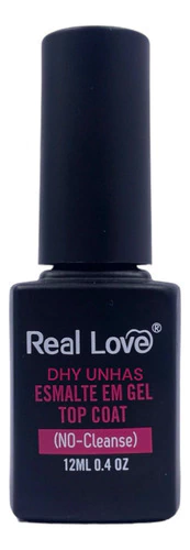 Top Coat No-cleanse - Real Love 12ml na internet