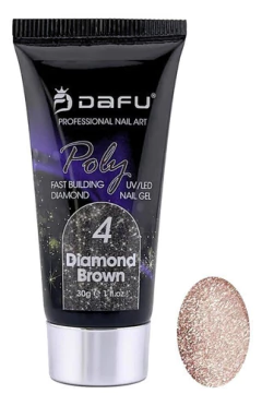 Poly Dafu 30g Uv/led Diamond Refletivo Nail Gel Professional - loja online
