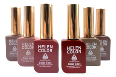 Esmaltes Em Gel Cremoso Helen Color Coleção Conexão 12ml 6un