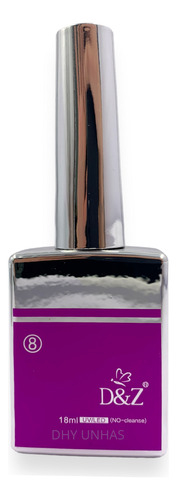 Esmalte Em Gel D&z 18ml Linha Premium Uv/led Fúcsia Cor 08 - comprar online