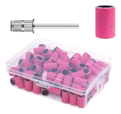 Kit 1 Broca + 100 Refil De Lixa No Estojo Para Mandril #180 - comprar online