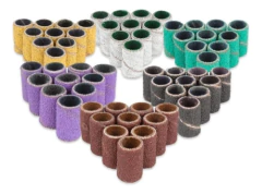 Kit 1 Broca + 100 Refil De Lixa No Estojo Para Mandril #180