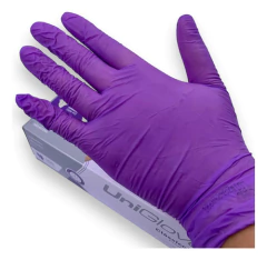 Caixa De Luva Descartável Unigloves Com Pó Premium Quality na internet