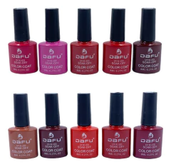 Esmalte Em Gel Dafu Kit 12un Coleção Vermelhos 8ml Original - loja online