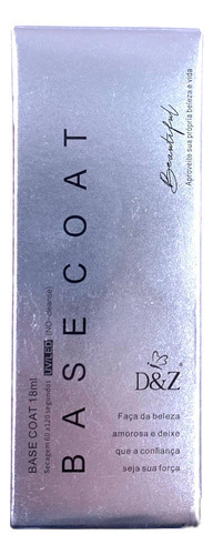Base Coat D&z 18ml Linha Premium Unha Gel Porcelana Soft Gel - comprar online