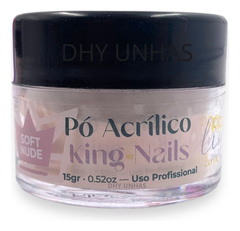 Pó Acrílico Coleção Pro Line - Soft Nude 15gr- King Nails