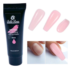 Polygel Bella Rosa - 15ml Fast Building Nail Gel Polish - loja online