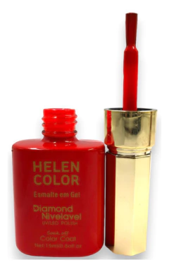 Esmalte Diamond Nivelável Vermelho Preto Marrom E Renda - Dhy Unhas