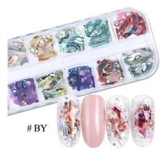 Coleção Madre Pérolas Mescla Decoração De Unhas Resina na internet