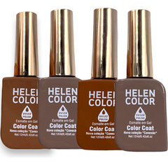 Coleção Conexão Esmalte Helen Color Diversidade De Cores 4un - Dhy Unhas