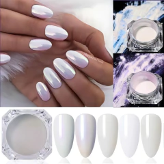 Coleção 6 Pó Cromo Sereia Uv Asa De Borboleta