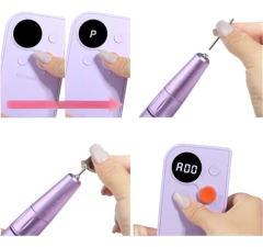 Lixadeira Portátil Profissional Uv-30.000 Rpm King Nails - Dhy Unhas