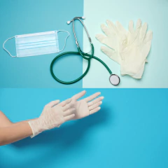 Caixa De Luva Descartáveis Unigloves Standard Latex Natural - Dhy Unhas