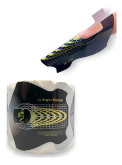 Molde Para Alongamento De Unhas Rolo C/ 250 Unidades - King