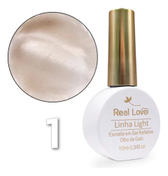 Esmalte Em Gel Olho De Gato Magnético 01 - 10ml Real Love