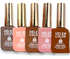Coleção Conexão Esmalte Helen Color Diversidade De Cores 4un