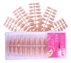 Caixa De Unhas Postiça Nail Tips Helen Color 240un Almond - comprar online