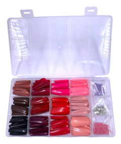 Caixa De Unhas Postiça Nail 288un Bailarina Com Decoração na internet