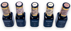 Esmaltes Da Kaisa 12ml Cores De Luxo Kit Com 5un - Led/uv - comprar online