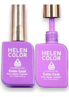 Esmalte Em Gel Helen Color Conexão 12ml Lilás Cremoso