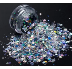 Imagem do Kit Glitter Coloridos C/6 Dafu - Encapsulamento Decoração