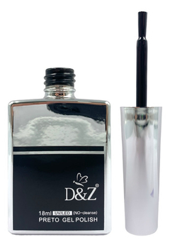 3 Esmalte Em Gel D&z 18ml Premium Branco Preto E Milky White - comprar online