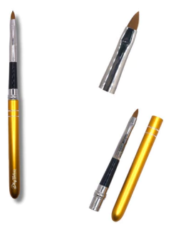 Pincel Alongamento De Unha Gel Nail Art Profissional Designe na internet