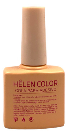 Cola Nail Foil Gel 15ml Secar Na Cabine Led Uv- Helen Color na internet