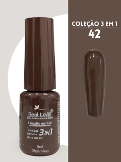 Esmalte Em Gel Real Love 3 em 1 - loja online