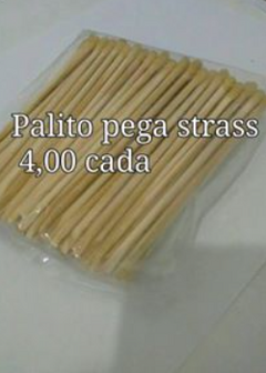 20 Palitos pega strass