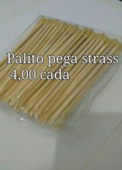 Palito pega strass
