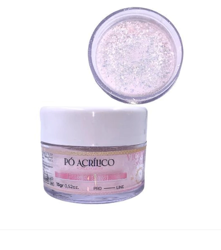 Pó Pink Girl Victoria Nails 15g