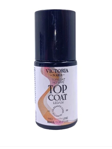 Top Coat No Wipe Victoria Nails 10ml