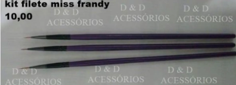 Kit de Pinceis Filetes