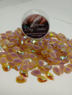 Pacote com aprox. 10 Gota Glitter Boreal