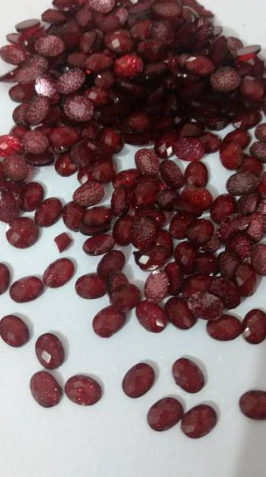 Pacote com Aprox. 10 Oval Gliter