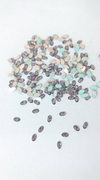 Strass pacote com 20 Oval Gliter