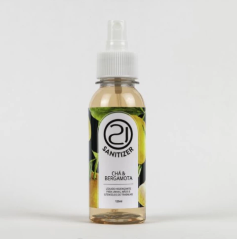 Sanitizer Chá & Bergamota 125ml