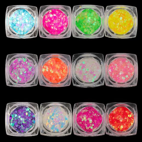 Kit Glitter Flocado c/12